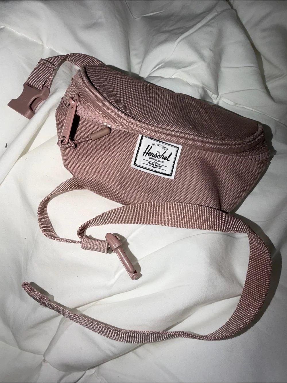 Herschel‎ Supply Company Dusty Rose Backpack Tote w/ matching Belt Bag
